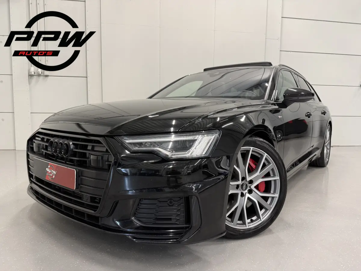 55 TFSI e quattro Competition PANO/TREKHAAK/B&O/20"/SOH 93%/MEMORY/MATRIX/ACC/CAMERA/BLACK-OPTIC/NET GROTE OH BEURT GEHAD MET RONDOM NW REMMEN/BANDEN ALLES!!/BLACK ALL BLACK