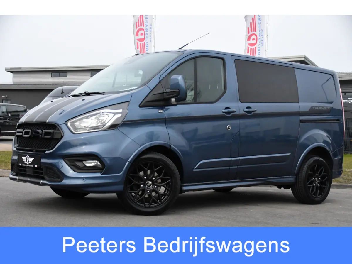 320 2.0 TDCI L1H1 Sport DC Camera, Cruise, Carplay, 170pk, 2 x Schuifdeur, Automaat, LED, Leder, Stoelverwarming, Uniek!