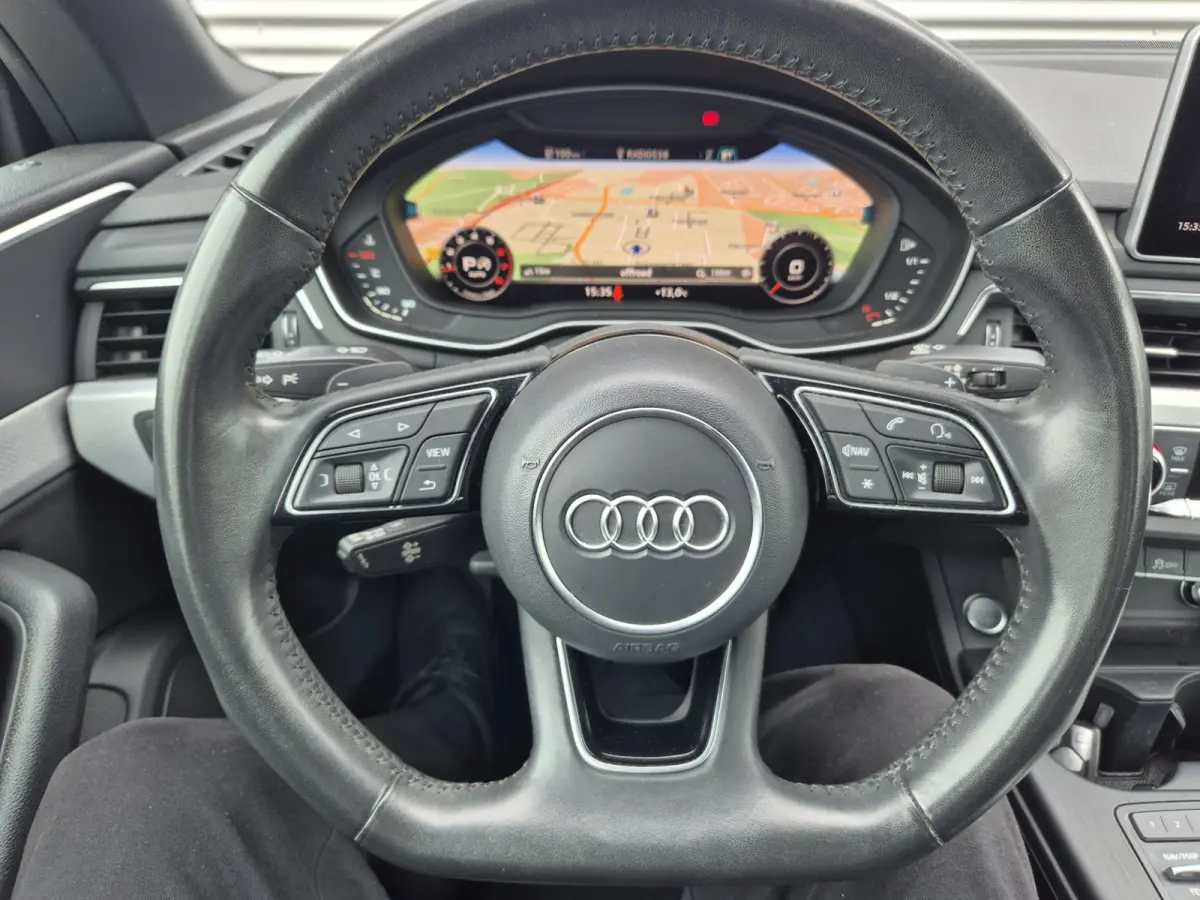 40 TFSI Design Pro Line Plus,Vitueel/Navigatie,Leder,elec.en verwarmde stoelen,Parksensoren,Cruisecontrol