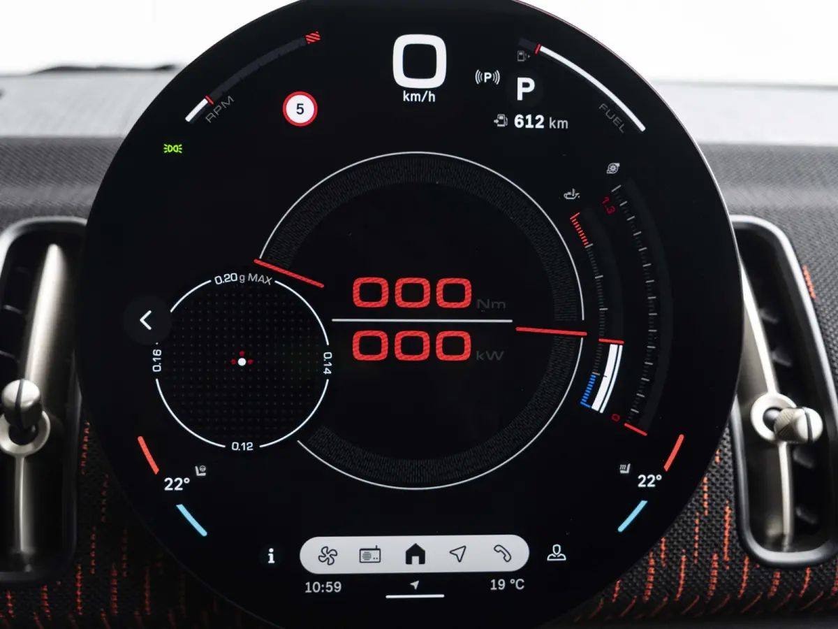 JCW ALL4 John Cooper Works XL-pakket | 20" Flag Spoke 2-tone | Glazen panoramadak | Stoel & Stuurverwarming | Elektrisch verstelbare stoelen |