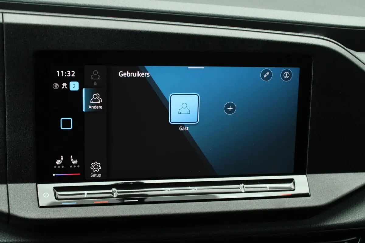 2.0 TDI 122pk DSG | Glaslook | Schuifdeur L+R | Navigatie | Parkeersensoren | Cruise Control | Airco