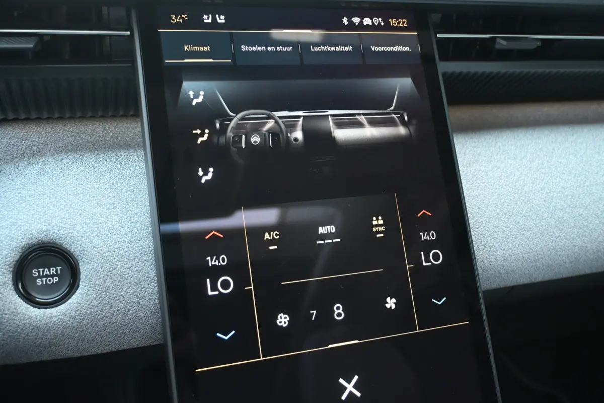 Max Comfort Range 73 kWh tot 8 jaar garantie! 99% SOH | Schuif-/Kanteldak | Navigatie | Massagestoelen | Leder | Adaptive Cruise | HUD | Stoel/Stuuverwarming | !!