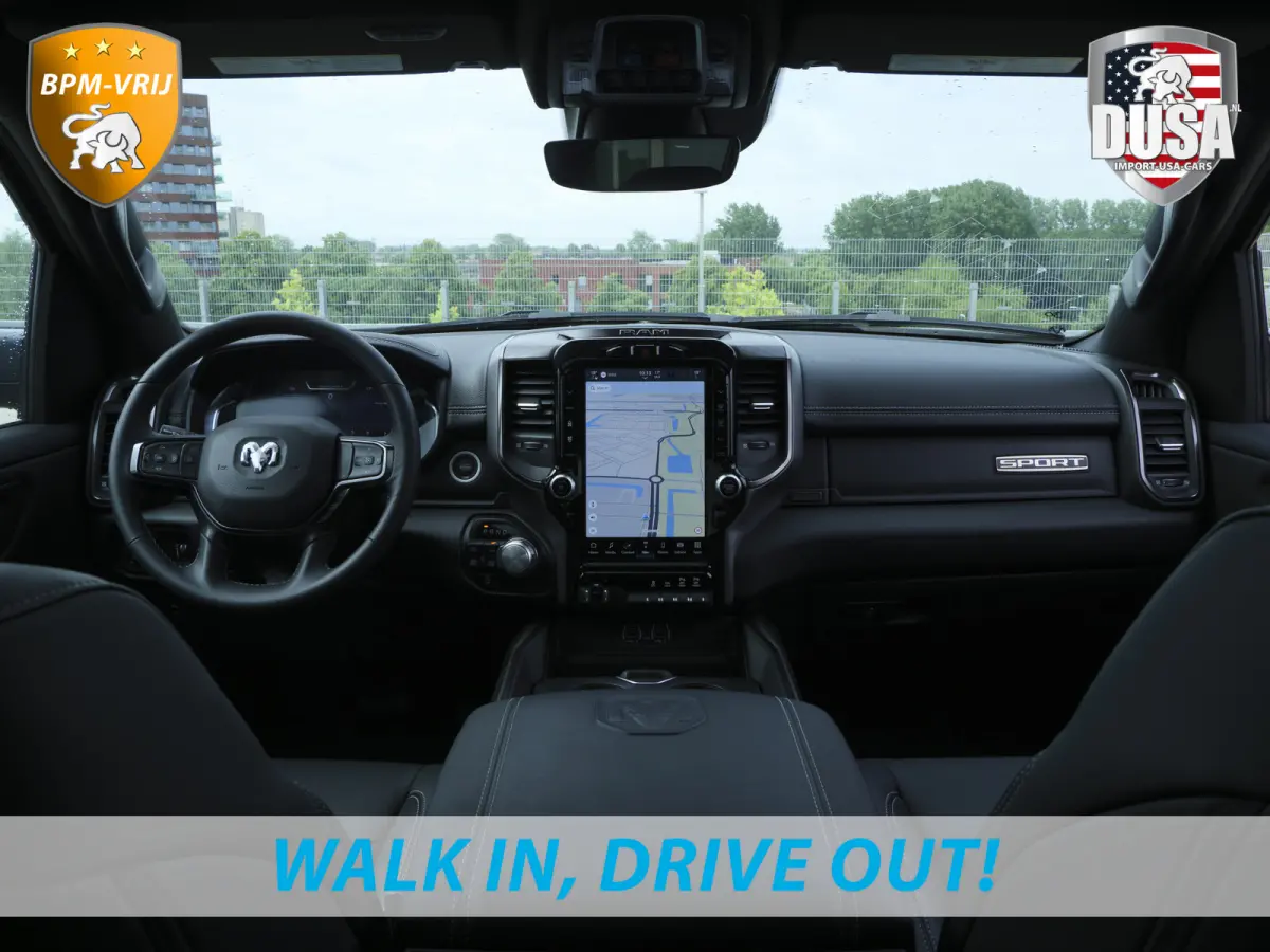1500 | Laramie Sport | 5.7 V8 | HEMI | 4x4 | Crew Cab Panoramadak | Leder | Uconnect touchscreen | Nieuw binnen!