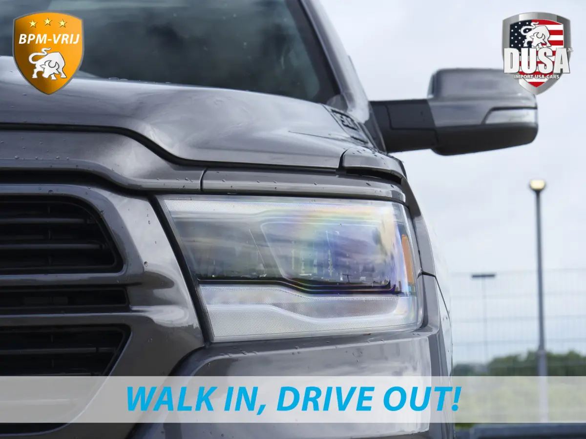 1500 | Laramie Sport | 5.7 V8 | HEMI | 4x4 | Crew Cab Panoramadak | Leder | Uconnect touchscreen | Nieuw binnen!