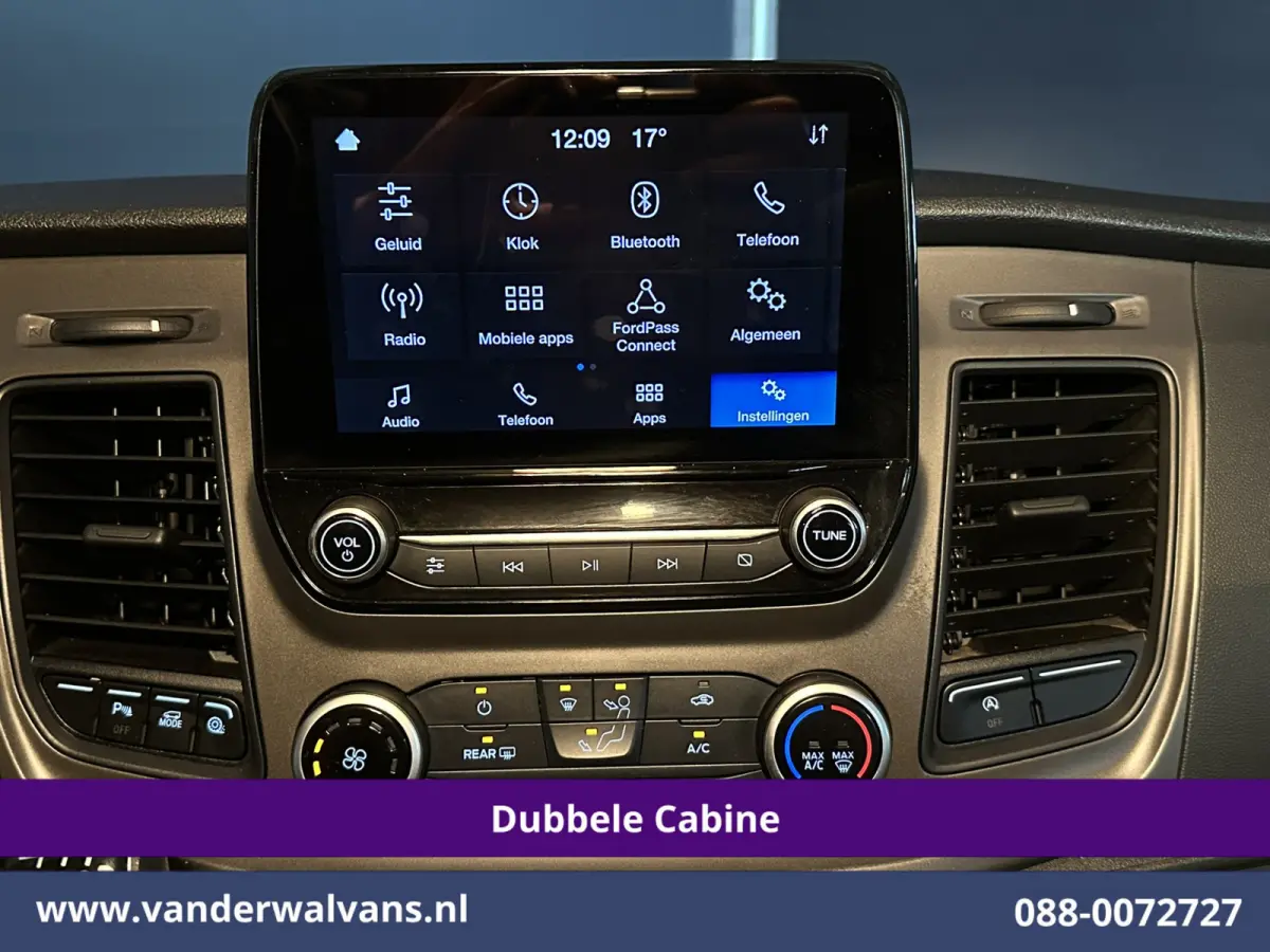 2.0 TDCI 131pk L2H1 Dubbele Cabine Euro6 Airco | 5-Zits | Camera | Apple Carplay | LED | 2800kg Trekhaak Android Auto, Cruisecontrol, Parkeersensoren, Stoelverwarming, Verwarmde voorruit, Da