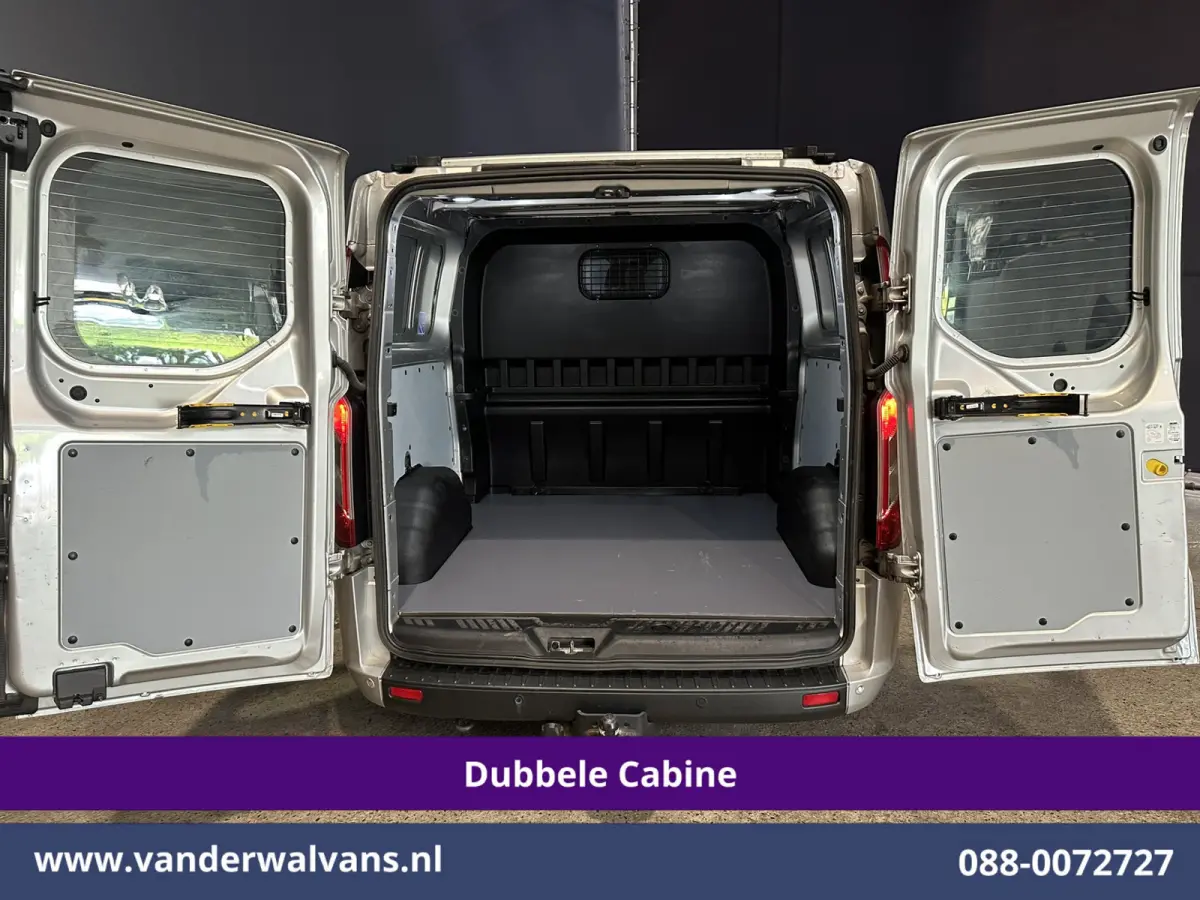 2.0 TDCI 131pk L2H1 Dubbele Cabine Euro6 Airco | 5-Zits | Camera | Apple Carplay | LED | 2800kg Trekhaak Android Auto, Cruisecontrol, Parkeersensoren, Stoelverwarming, Verwarmde voorruit, Da
