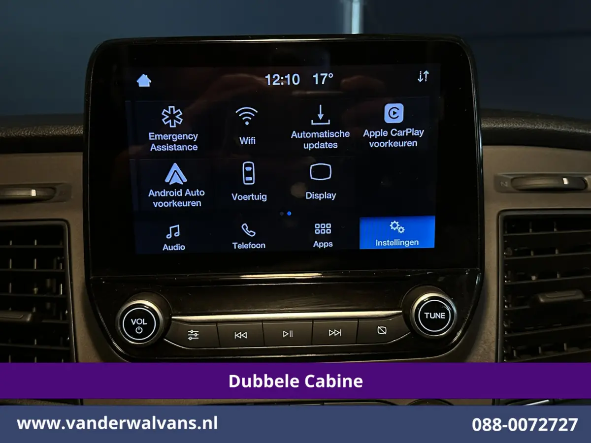 2.0 TDCI 131pk L2H1 Dubbele Cabine Euro6 Airco | 5-Zits | Camera | Apple Carplay | LED | 2800kg Trekhaak Android Auto, Cruisecontrol, Parkeersensoren, Stoelverwarming, Verwarmde voorruit, Da