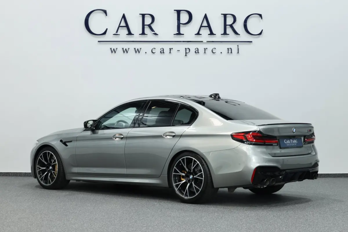 M5 Competition 625+PK KERAMISCH/VIRTUAL/SFEER/SOFT/CARBON/LEER+S.VERWARMING+MEMORY/LMV/360/ACC/ECC/12 MND GARANTIE!