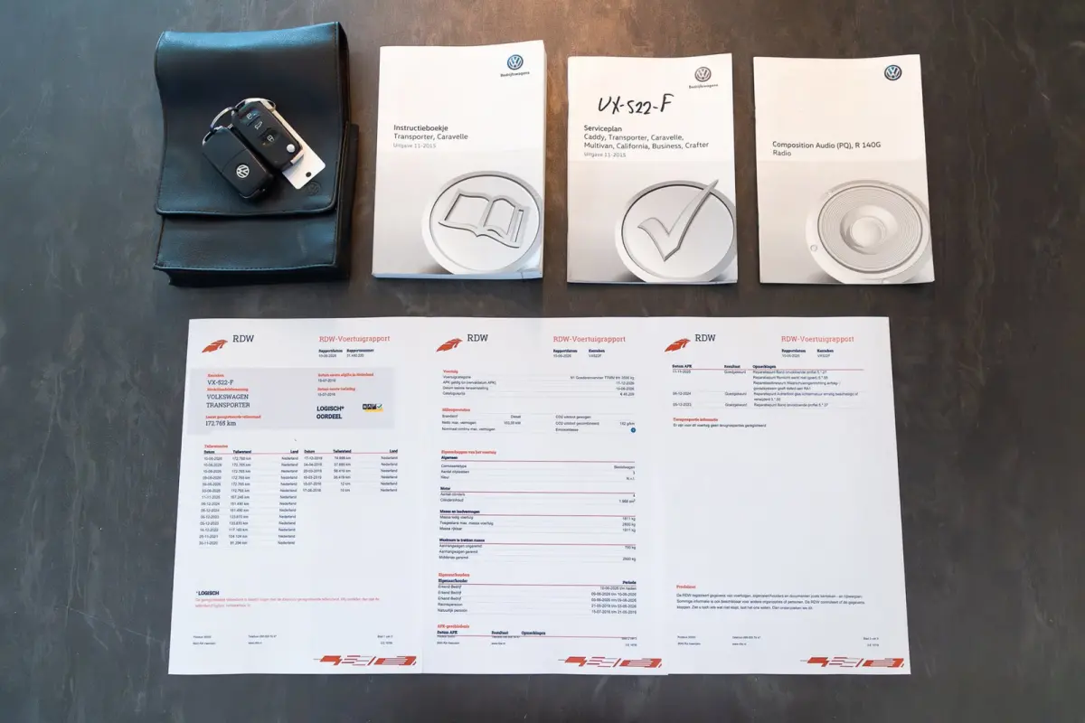 2.0 TDI L1H1 Highline Trekhaak I Leder I 3 Zits I Sidebars I Airco I Cruise I Camera I Android I PDC