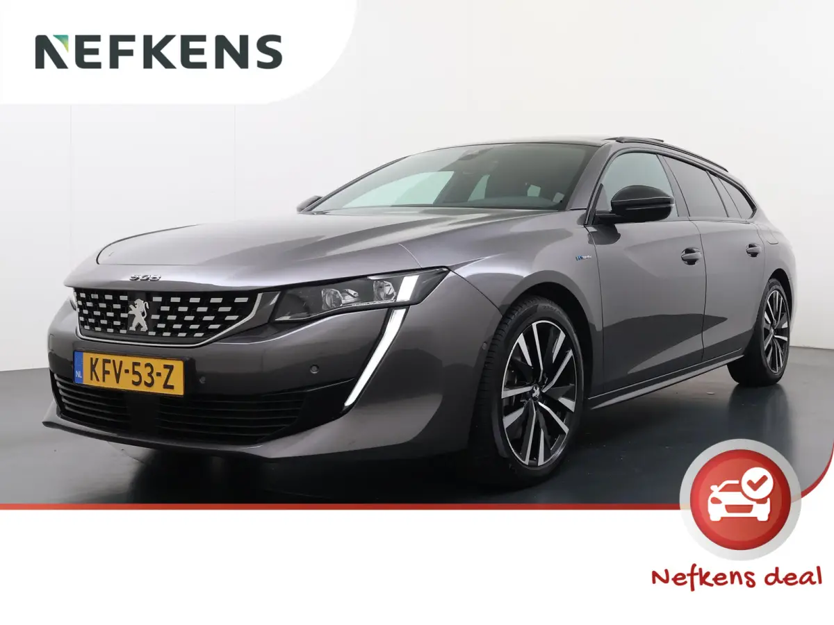 GT 225pk Plugin-Hybrid Automaat | Accu 92% | Navigatie | Elektrische achterklep | Full LED koplampen | Camera achter | Cruise control adaptief | Apple Carplay en Android auto