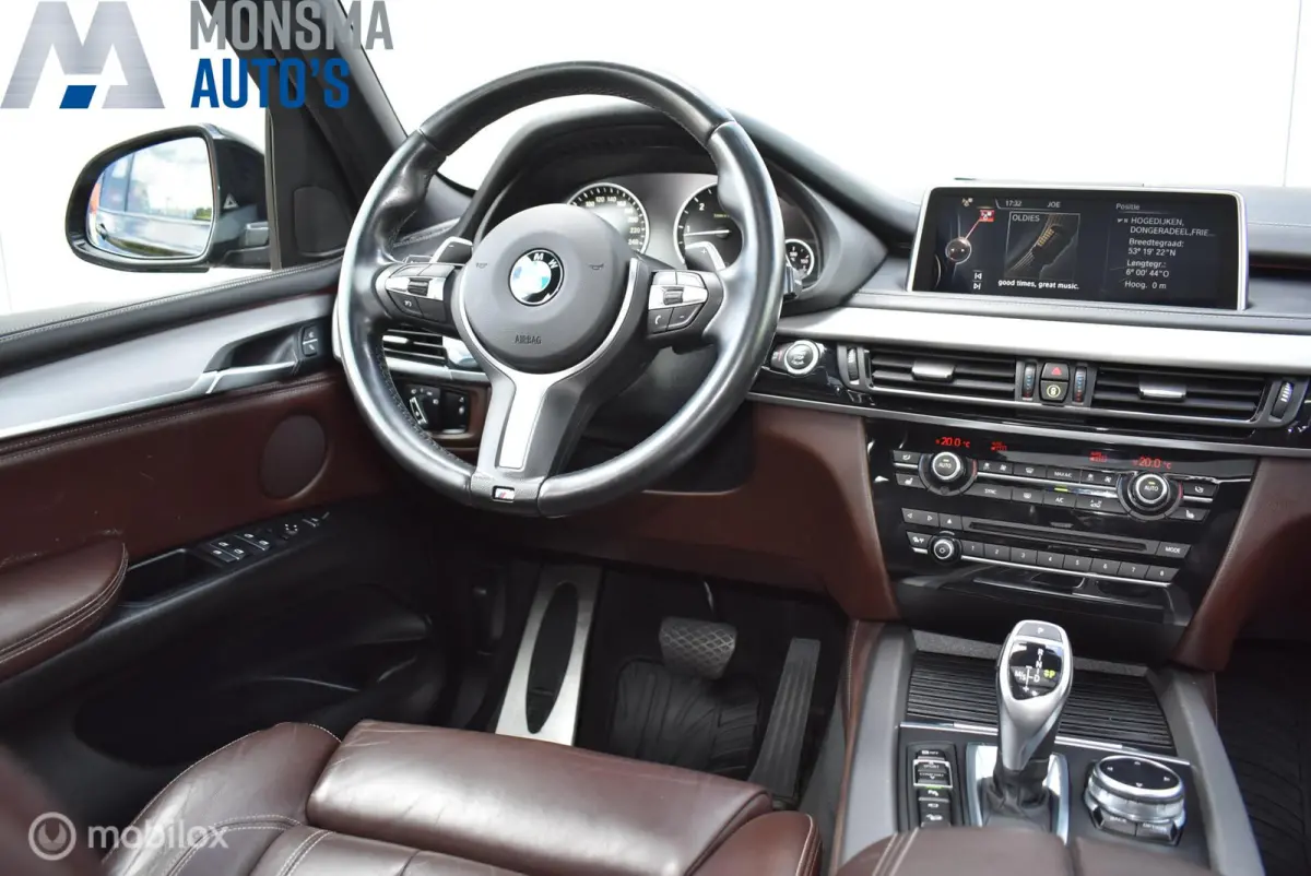 xDrive40d M-Sport Sapphirschwarz Pano Nappa 360° HUD Elek. trekhaak HiFi 20" LMV Etc.