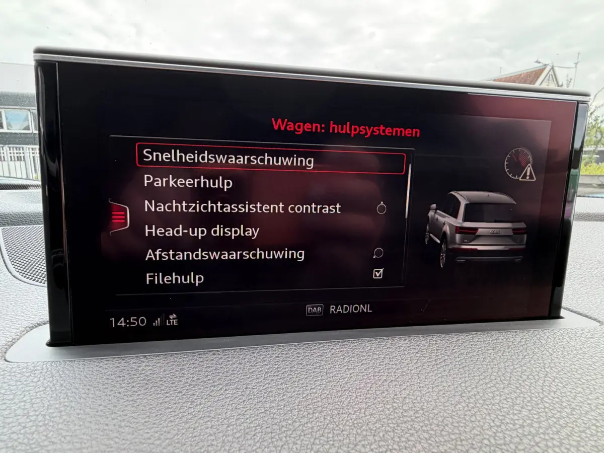 SQ7 4.0 TDI SQ7 quattro / Pano / Night Vision / AWS / Head Up / Alcantara / Grijs kenteken .