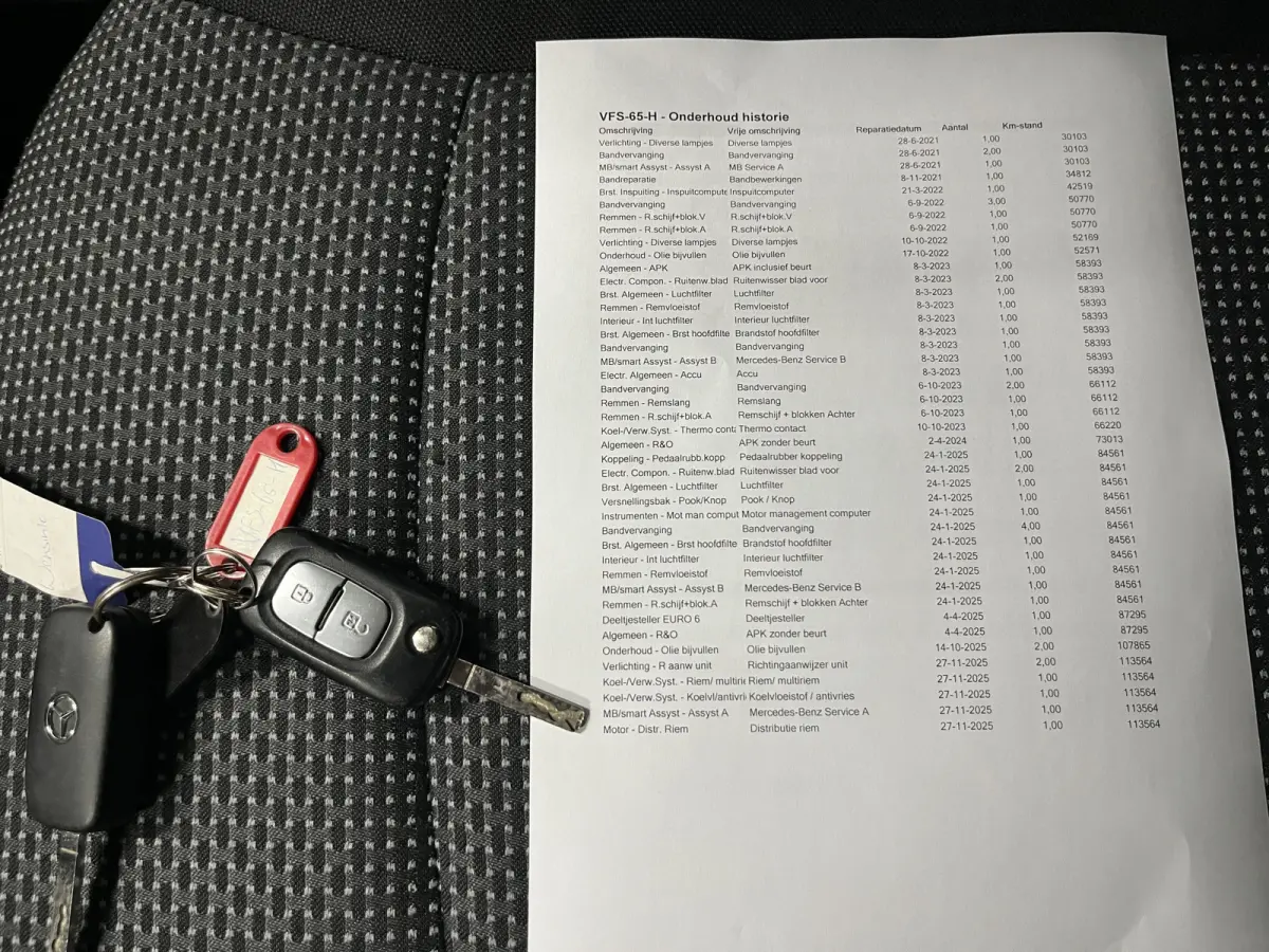 109 CDI 95pk E6 Extra Lang BPM Vrij! Lease €168 p/m, Airco, Cruise controle, Schuifdeur, Mistlampen, Onderhoudshistorie aanwezig