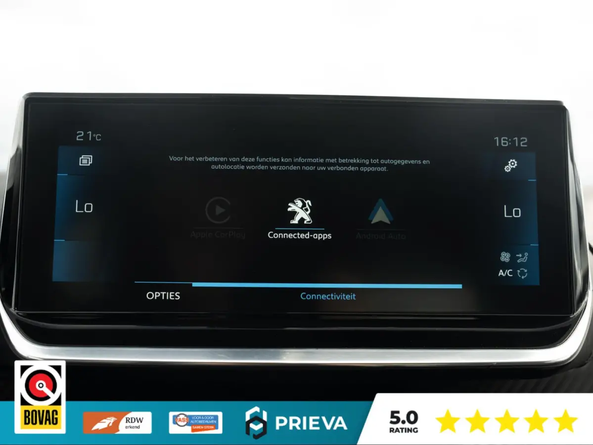 1.2 PureTech Allure Automaat 100PK | Dealer Onderhouden | Apple/Android auto | Navigatie | Cruise Control