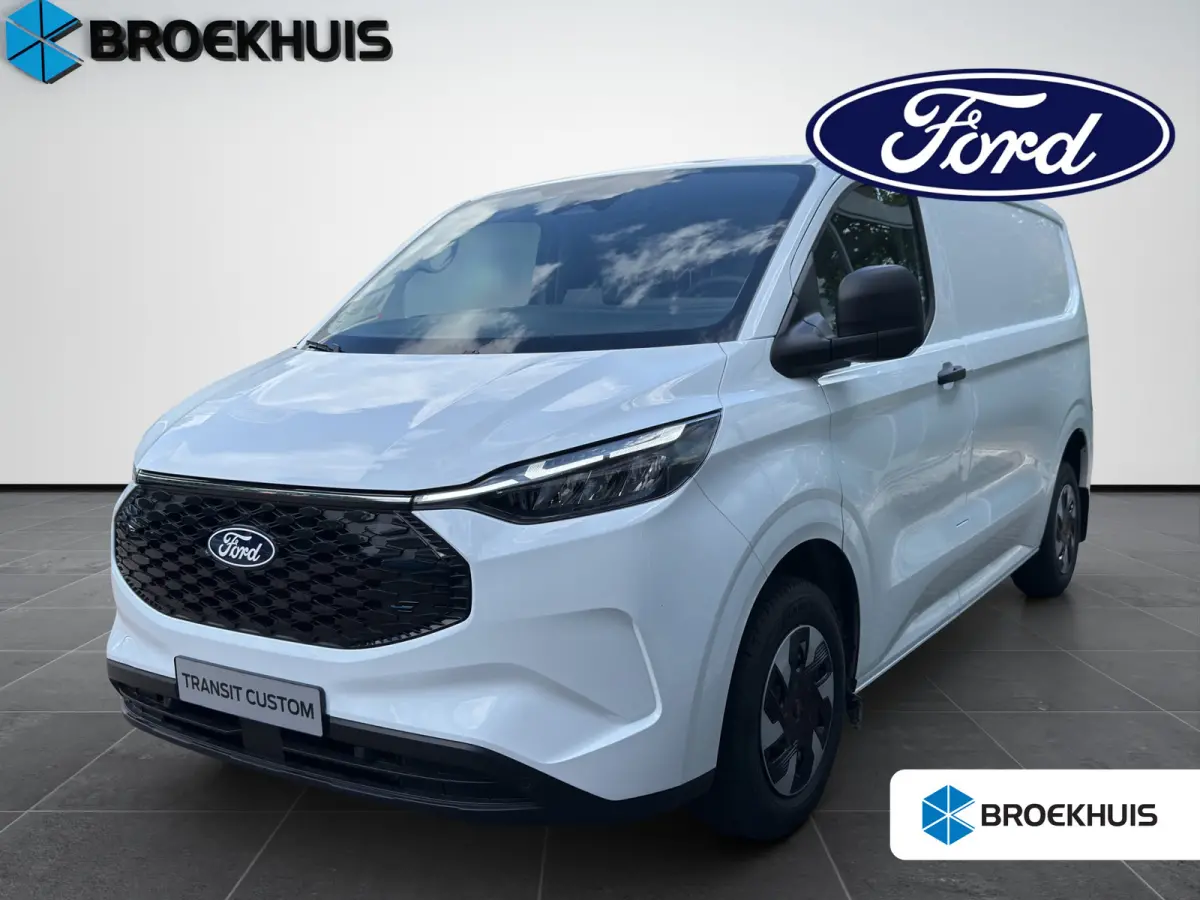 Transit E-Custom Trend 136pk L1 RWD | Nieuw | Ford Protect 2 + 3 garantie | 2.300 kg Trekgewicht | Elektrisch |