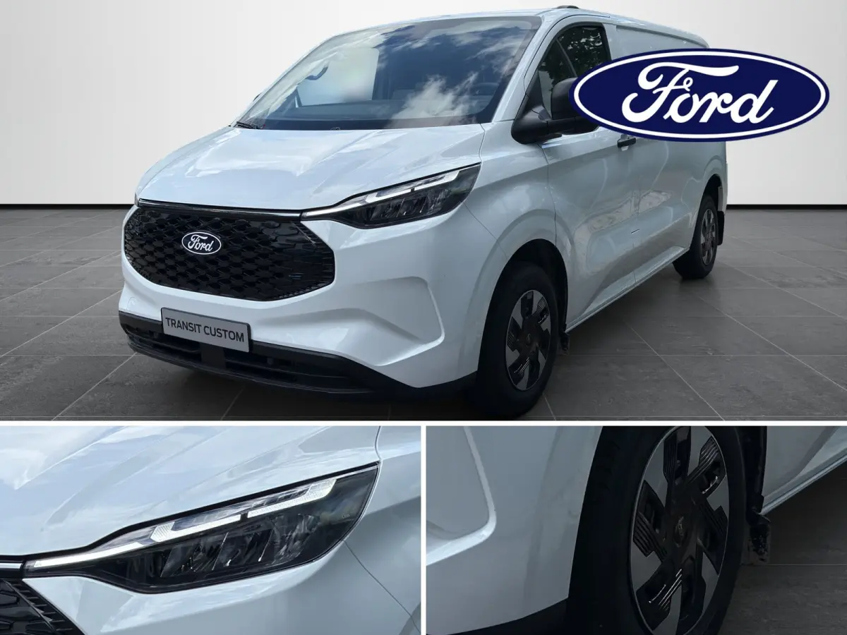 Transit E-Custom Trend 136pk L1 RWD | Nieuw | Ford Protect 2 + 3 garantie | 2.300 kg Trekgewicht | Elektrisch |