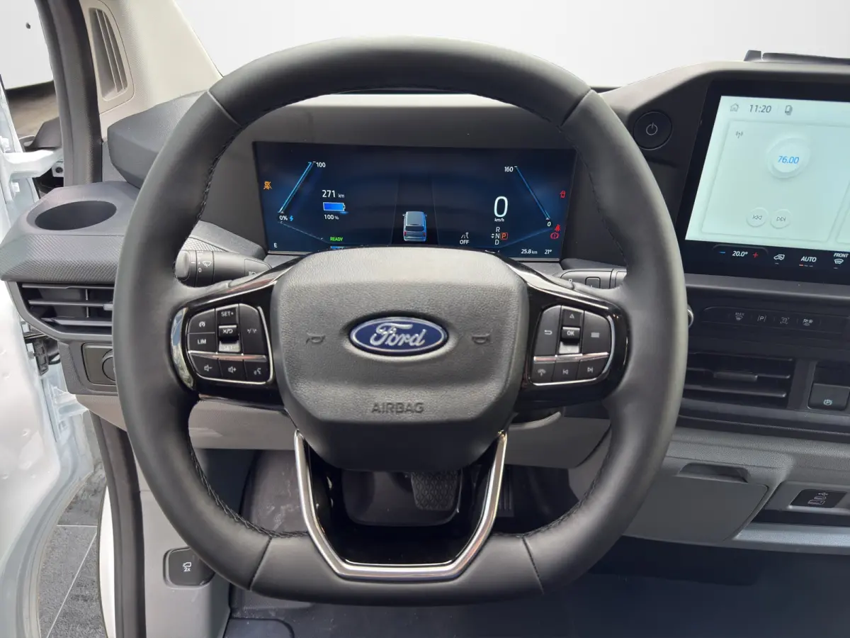 Transit E-Custom Trend 136pk L1 RWD | Nieuw | Ford Protect 2 + 3 garantie | 2.300 kg Trekgewicht | Elektrisch |