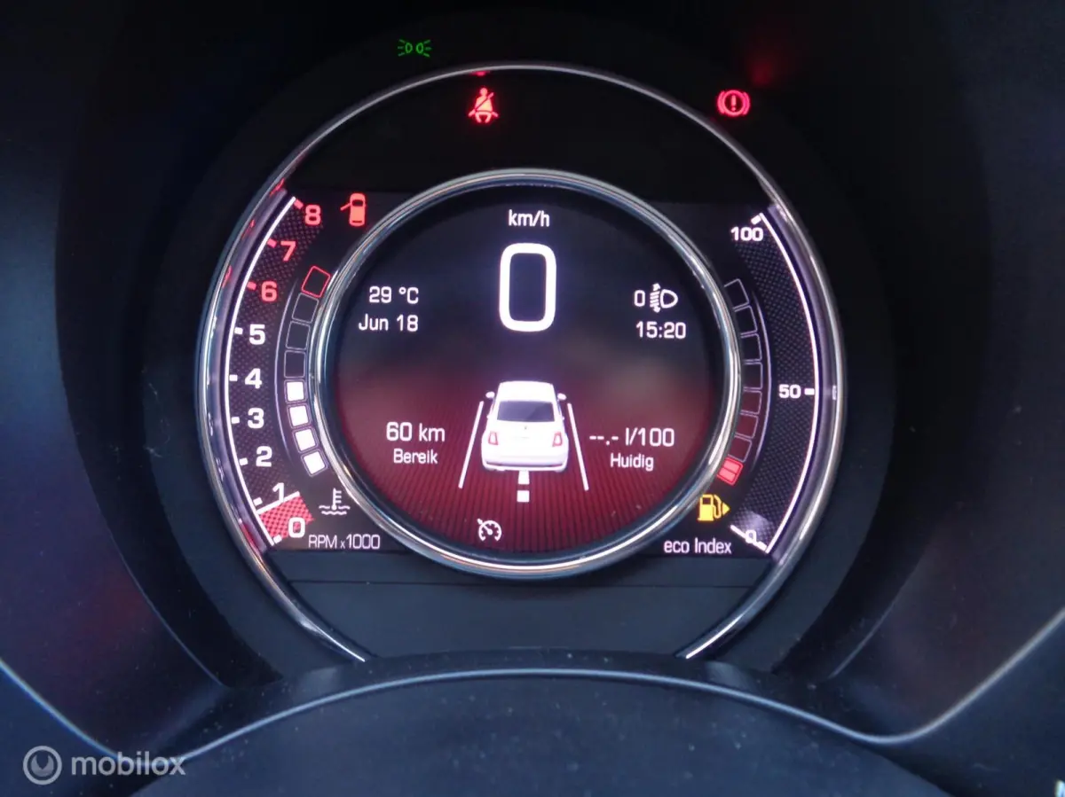 1.2 Sport/Groot navi/ECC Airco/Lm velgen/Dig dash/Zwarte hemel Stuurwiel/1st eig