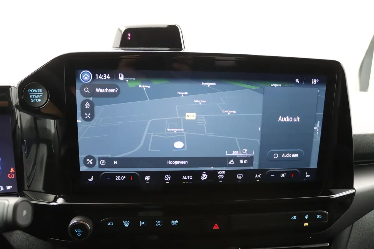 Tourneo 340 2.5 PHEV L1H1 Titanium X | 8-Persoons | Panoramadak | B&O | Trekhaak | Leder | 360 Camera | Navigatie | Elektrische Stoel Voorstoelen | Adaptive Cruise | BLIS