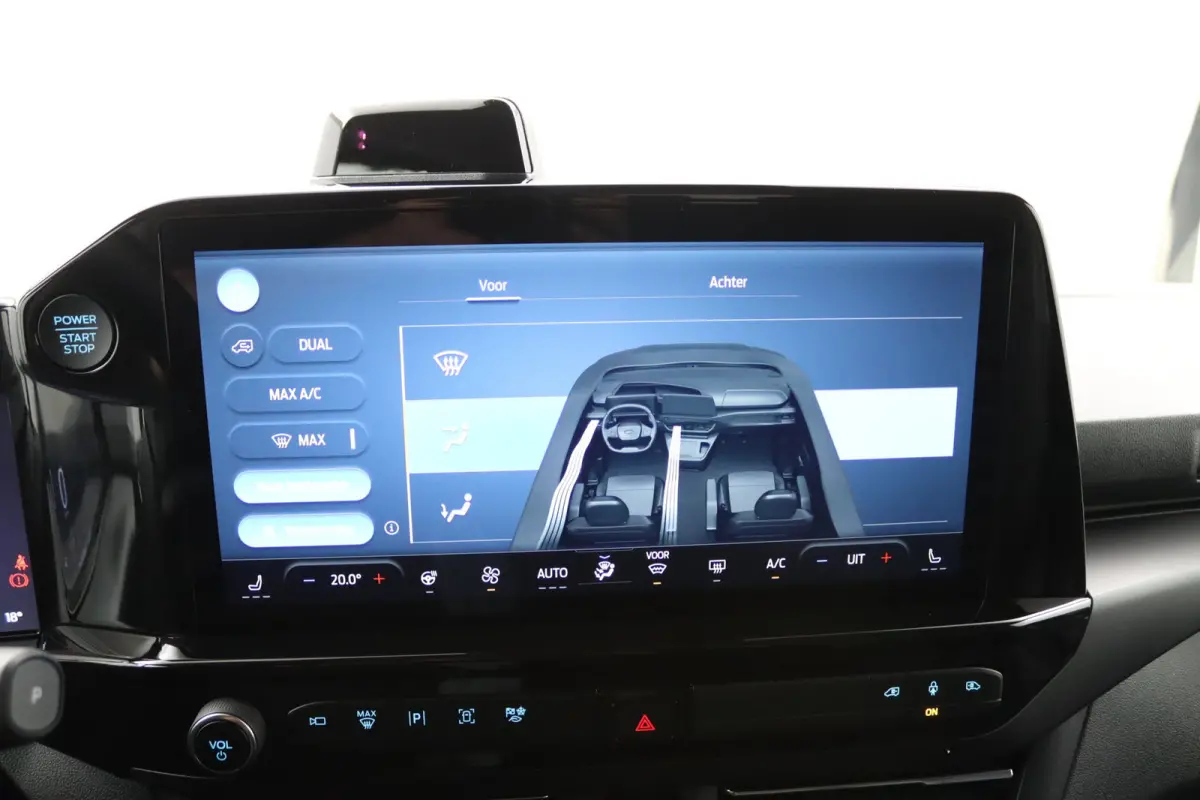 Tourneo 340 2.5 PHEV L1H1 Titanium X | 8-Persoons | Panoramadak | B&O | Trekhaak | Leder | 360 Camera | Navigatie | Elektrische Stoel Voorstoelen | Adaptive Cruise | BLIS