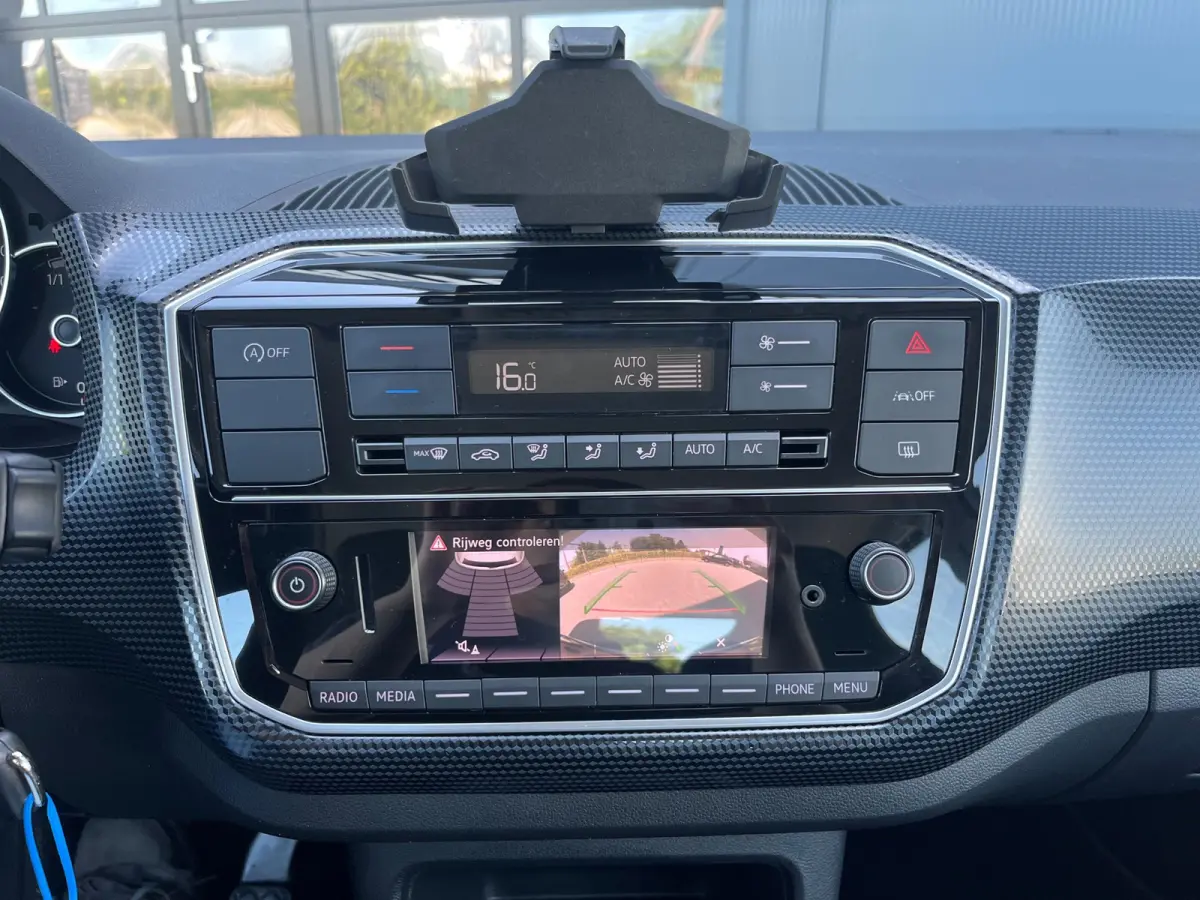 Up! 1.0 NL.Auto/Cruise-Control/Climatronic/Achteruitrijcamera/5Deurs/1Ste Eigenaar/Dealer onderhouden