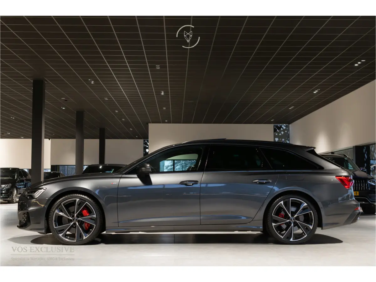 55 TFSI e quattro Pro Line S Competition B&O|Sportstoelen+|Comfortsleutel|HUD|Fijnnappa|21"|Zwart optiek