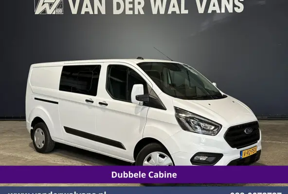 2.0 TDCI 170pk L2H1 Dubbele Cabine Euro6 Airco | 5-zits | Camera | Xenon | Navigatie | Cruisecontrol Android Auto, Apple Carplay, Parkeersensoren, Stoelverwarming, Verwarmde Voorruit, 2800kg