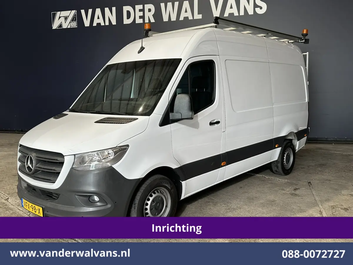 316 CDI 164pk 2800kg Trekhaak L2H2 Inrichting Euro6 Airco | Omvormer | Imperiaal | Camera Apple Carplay, Cruisecontrol, Android Auto, Parkeersensoren
