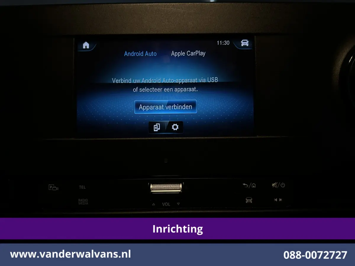 316 CDI 164pk 2800kg Trekhaak L2H2 Inrichting Euro6 Airco | Omvormer | Imperiaal | Camera Apple Carplay, Cruisecontrol, Android Auto, Parkeersensoren