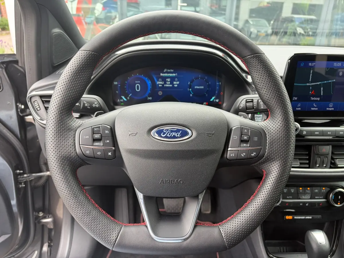 1.0 EcoBoost ST-Line X|Rijklaar prijs|Trekhaak|Camera|Stoel/stuur verw.|Carplay|