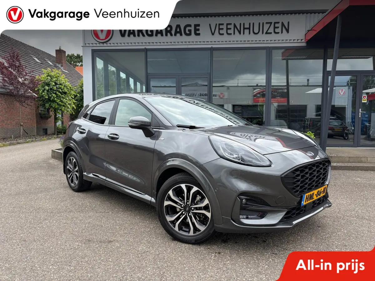 1.0 EcoBoost ST-Line X|Rijklaar prijs|Trekhaak|Camera|Stoel/stuur verw.|Carplay|