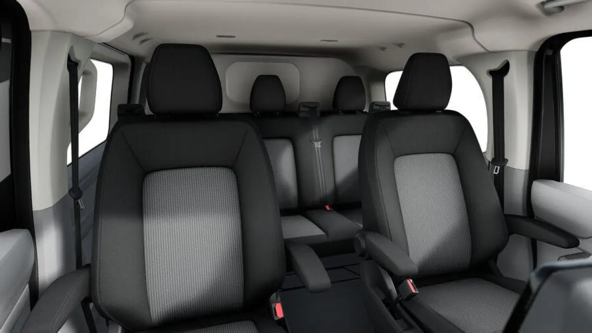 e-Transporter L2H1 Style 218PK | Automaat | Dubbele Cabine | Airco | Trekhaak | Parkeerhulp voor + achter | Camera | Stoelverwarming | Adaptieve cruise control | App-Connect |