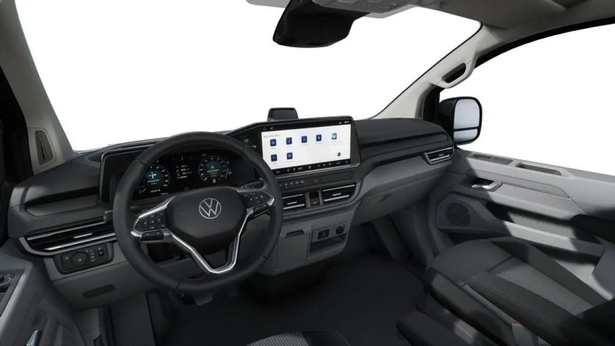 e-Transporter L2H1 Style 218PK | Automaat | Dubbele Cabine | Airco | Trekhaak | Parkeerhulp voor + achter | Camera | Stoelverwarming | Adaptieve cruise control | App-Connect |