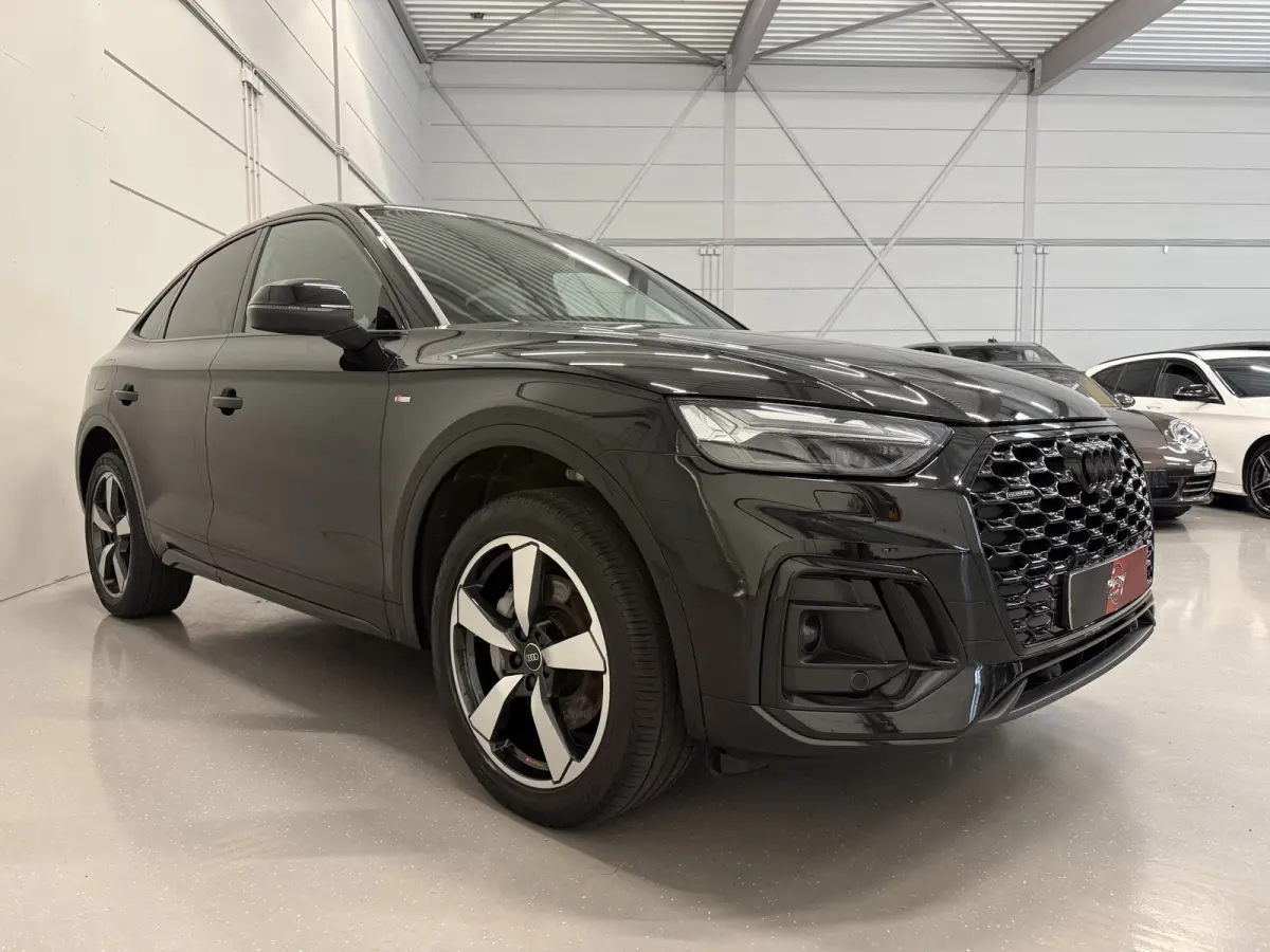 55 TFSI e quattro S-Line BLACK RS-LEER/HEAD-UP/TREKHAAK/20"/CAMERA/SOH 90%/SFEER/CARPLAY/MATRIX/KEYLESS/BLACK-OPTIC PLUS/3X S-LINE/AUDI DEALER HISTORIE
