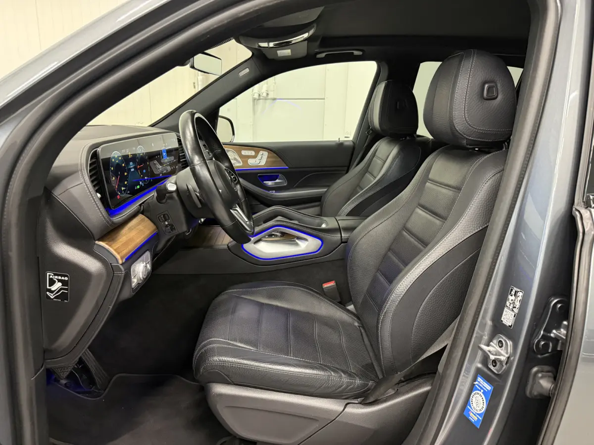350 e 4MATIC AMG PANO/22"/LUCHTVERING/BURMESTER/TREKHAAK/HEAD-UP/SOH 97%/360CAMERA/MASSAGE+VENTILATIE/ZWART LEER/SFEER/DRIVING ASS.PACKAGE PLUS/ALARM KLASSE 5/NET GROTE OH BEURT GEHAD/NIEUWP