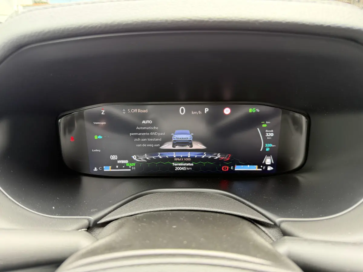 4xe 240 Plug-in Hybrid Summit (Elektrisch Schuifdak - Leder incl verwarming/koeling/geheugen - Elektrische Klep - 360gr Camera - Adaptieve Cruise Controle - 19"- Keyless Entry - LED - 4x4)
