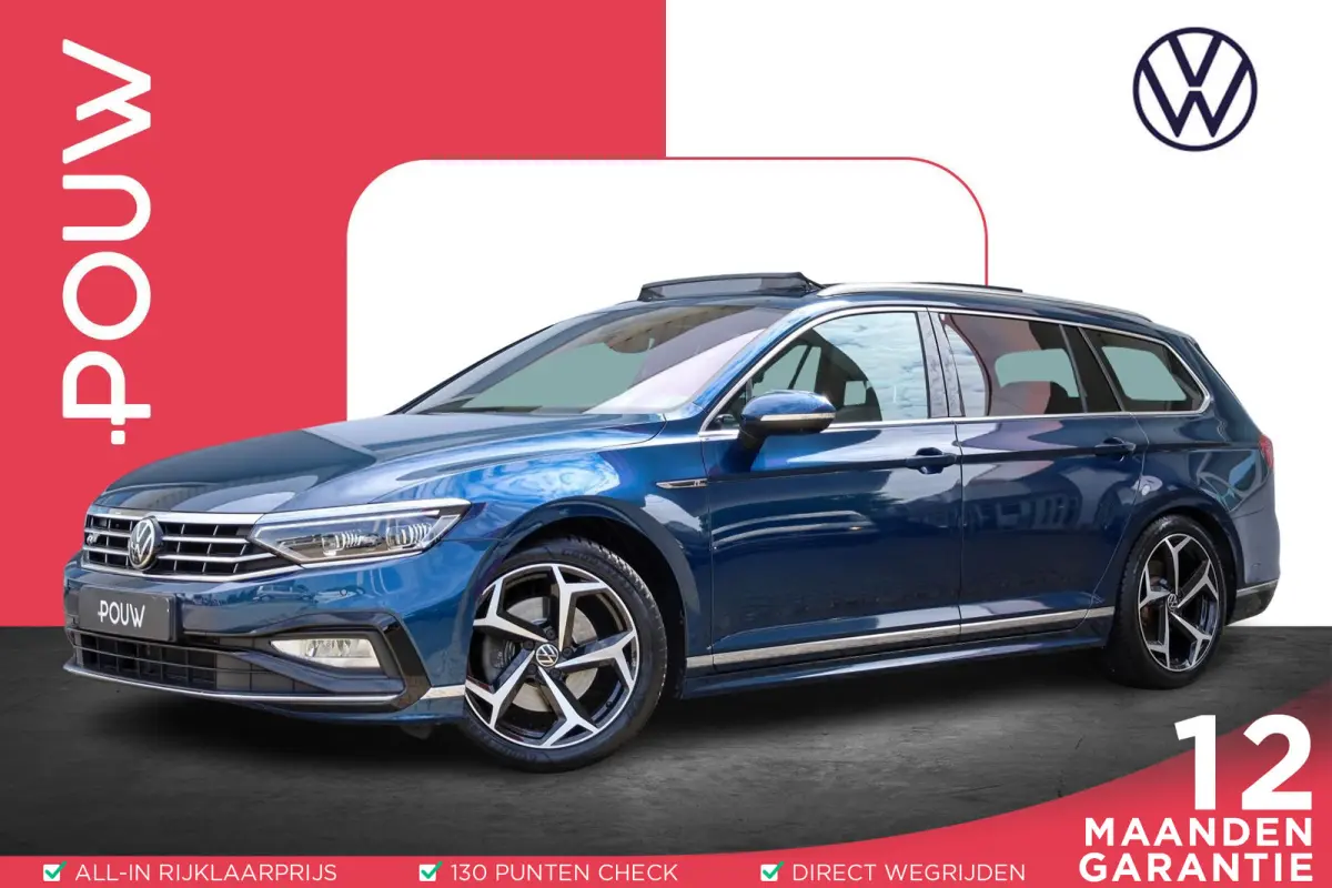 1.5 TSI 150pk DSG R-Line Business + | Panoramadak | Achteruitrijcamera | Stoelverwarming