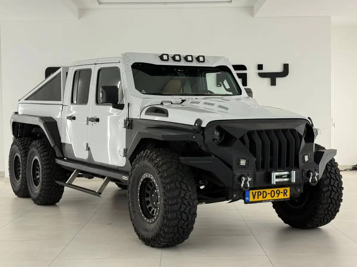 Greenhill 6x6 Uniek Lier Leder Brute machine