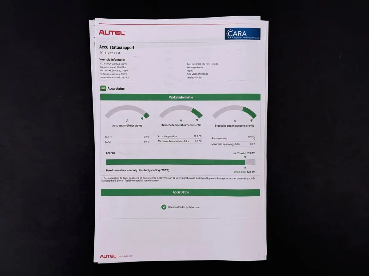 Recharge Core 69 kWh SOH 93%|VOLVO DEALER ONDERHOUDEN| ACHTERUITRIJCAMERA| PANORAMADAK| STOEL + STUURVERWARMING| RIJKLAARPRIJS INCL. 12 MAANDEN BOVAG GARANTIE|