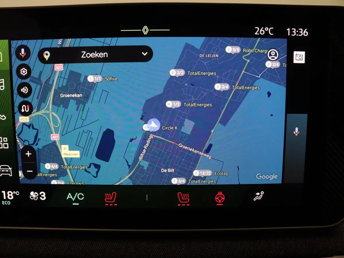 150pk comfort range Techno 52 kWh Camera | Adapt. Cruise | Parkeersens. v+a | Stoelverw.