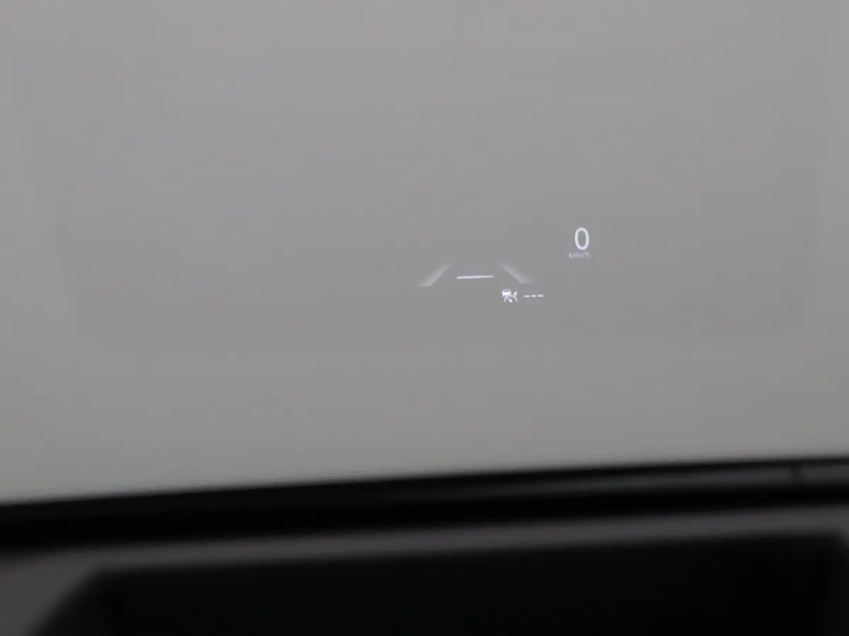 Evolve 52 kWh Head-up display