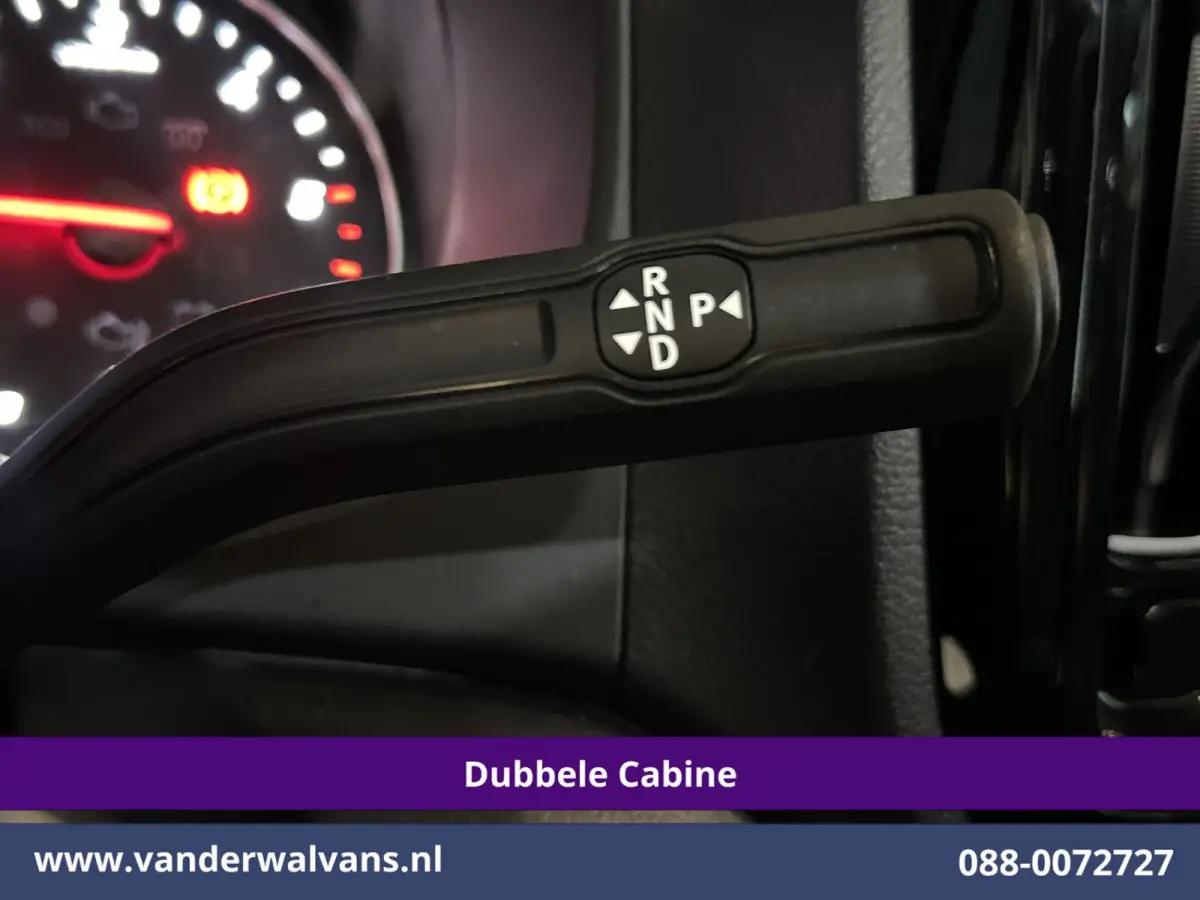 116 CDI 164pk 9G-Tronic Automaat L2H1 Dubbele Cabine Fabrieksgarantie Euro6 Airco | 2x Zijdeur | 5-Zits | Camera | Navigatie LED, LM Velgen, 2500kg Trekhaak, Adaptieve Cruisecontrol, Parkeer