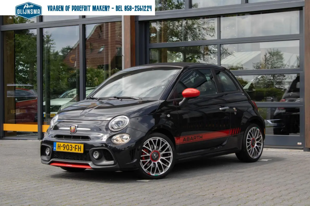 1.4 T-Jet Abarth 595|Cabrio|Parkeersensoren|Stoelverwarming|