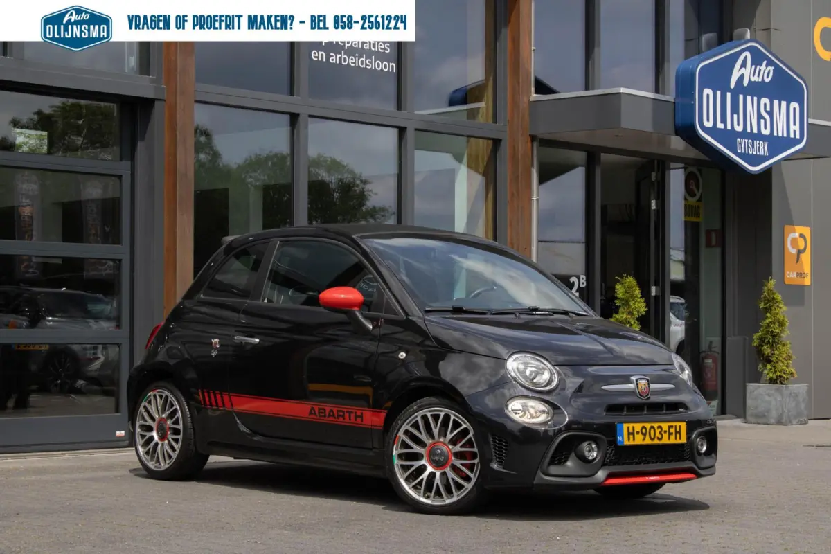 1.4 T-Jet Abarth 595|Cabrio|Parkeersensoren|Stoelverwarming|