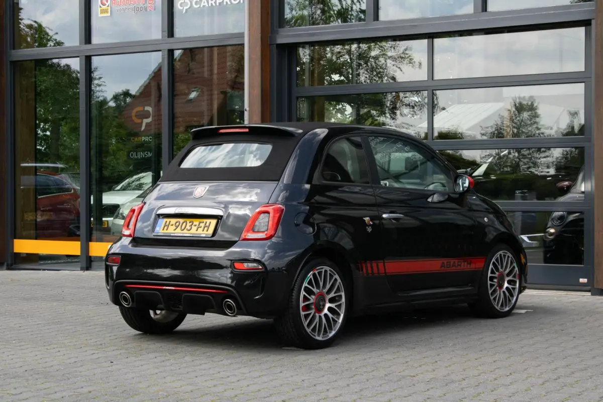 1.4 T-Jet Abarth 595|Cabrio|Parkeersensoren|Stoelverwarming|