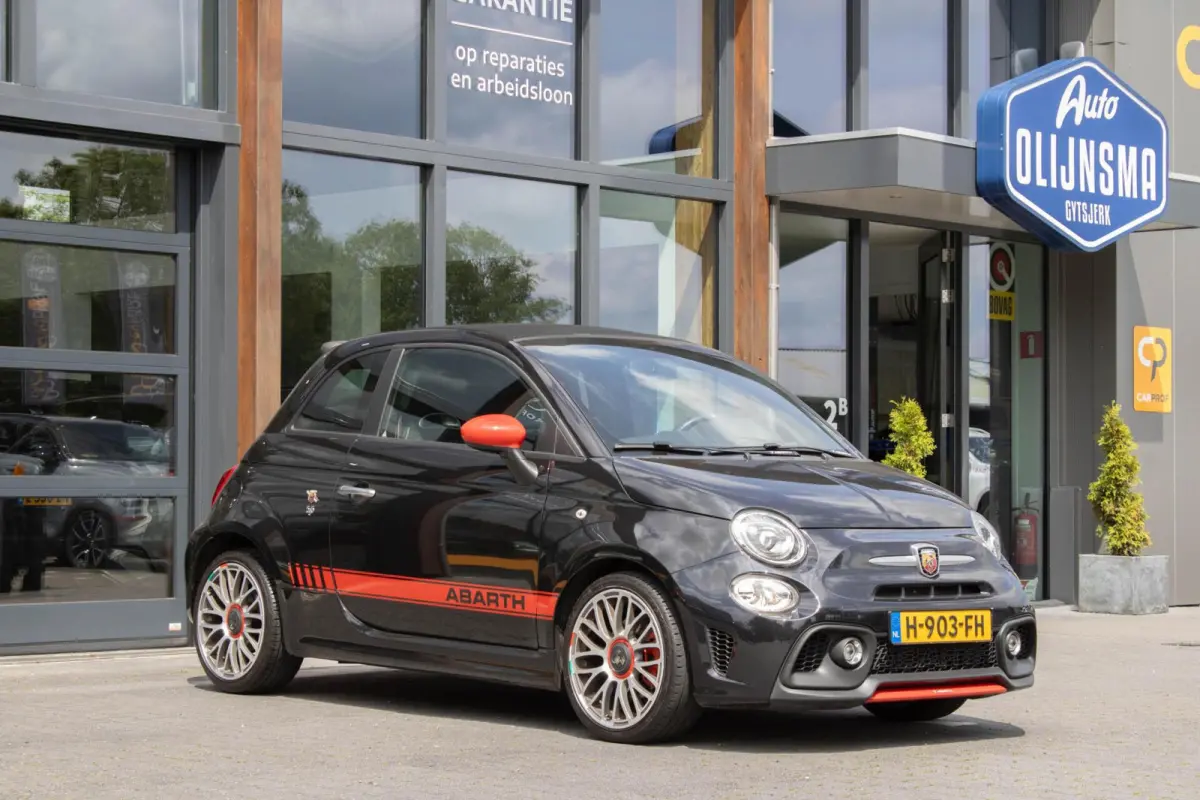 1.4 T-Jet Abarth 595|Cabrio|Parkeersensoren|Stoelverwarming|