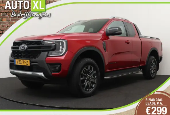 2.0D 204 PK Aut. Super Cab Wildtrak 4x4 Leder Trekhaak 3500KG  Adap.Cruise