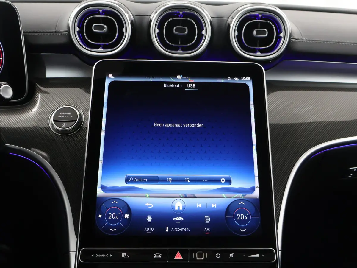 200 AMG Line | Panoramadak | Night | Memory | Burmester | Rode gordels | 19 inch AMG multispaaks | Headup |