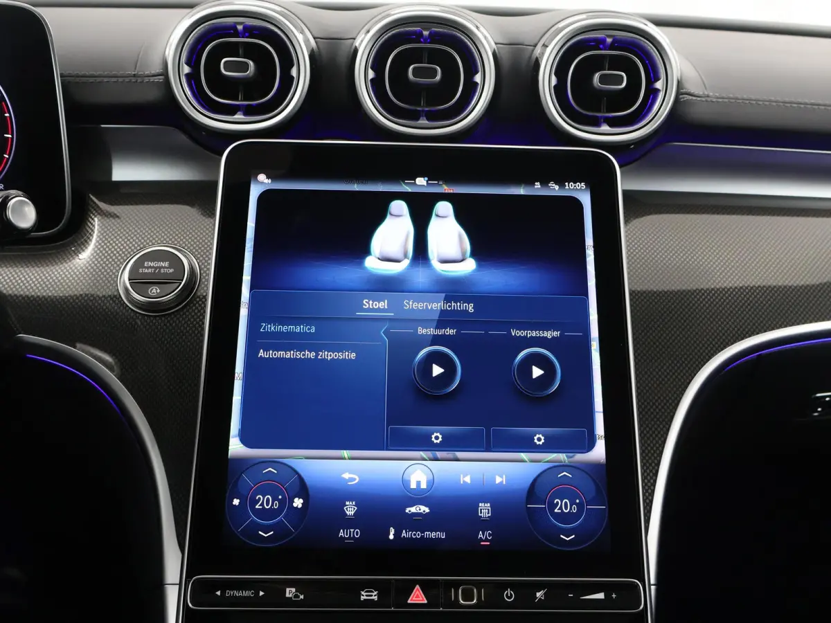 200 AMG Line | Panoramadak | Night | Memory | Burmester | Rode gordels | 19 inch AMG multispaaks | Headup |