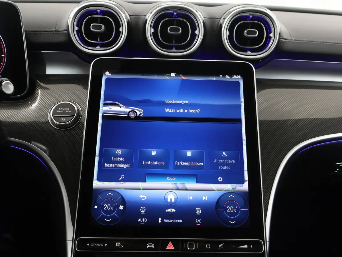 200 AMG Line | Panoramadak | Night | Memory | Burmester | Rode gordels | 19 inch AMG multispaaks | Headup |